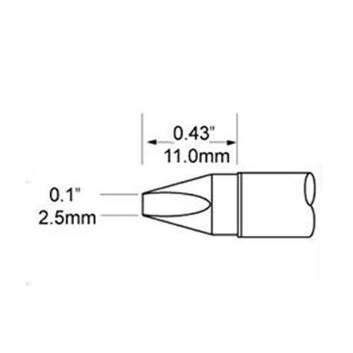 Metcal SFV-CH25 - Punta a cacciavite 2.5 mm