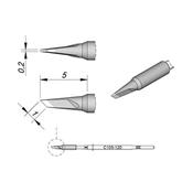 JBC NanoPunta saldante C105-120 - Lama 1.0x0.2mm - 1pz