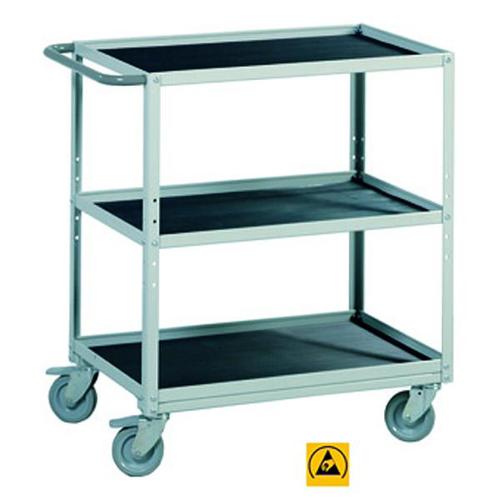 Treston - Trolley ESD - 650x450x775mm - Grigio Chiaro
