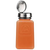 Menda One Touch Orange Durasta tic Bottle, Sq, HDPE, 6 oz
