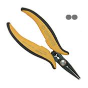 Piergiacomi PN 5025 - Pinza becchi arrotondati lisci lunghi