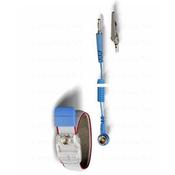 Iteco Cinturino bracciale ESD antiallergico, con cavo 2,5 m