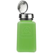 Menda One Touch Green Durastat Bottles, Sq, HDPE, 6 oz
