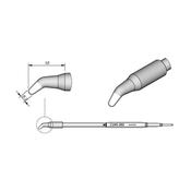 JBC Punta saldante C245-260 - Conica curva HT Ø 2.0 mm