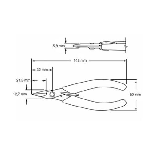 JBC SHR180 - Tronchese taglio Kevlar® cavi in fibra ottica
