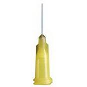 Jensen Global PTFE Tubing Needle, 1/2", Yellow, 50/Pk