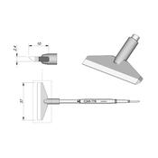 JBC Punta saldante C245-776 - Lama 37.0mm
