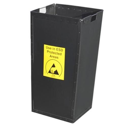 Iteco Cestino ESD per la carta, 120 litri - 400x400x780(h)mm