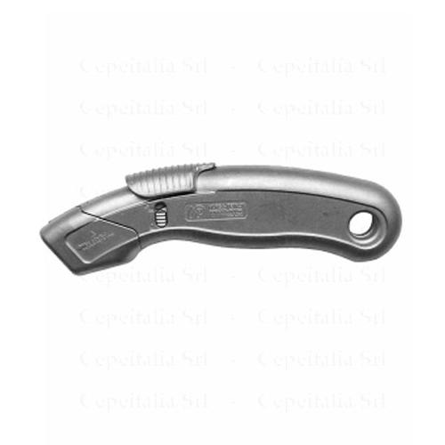 STELIN Coltello di sicur in metallo con lama retrattile