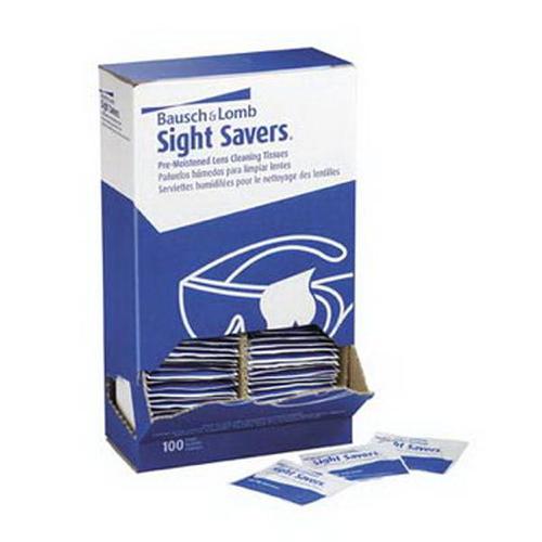 Bausch & Lomb 8574GM - Salviette imbevute puliz. lenti 100pz