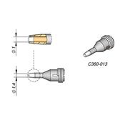 JBC C360-013 Punta dissaldante Pulizia piazzole D.I. Ø 1.0mm
