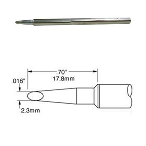 Metcal SSC-739A - Punta fetta di salame 2.3 mm - Serie 700