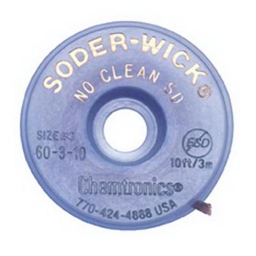 60-3-10 - Desoldering Braid - No Clean SD - 2.00mm - 3m