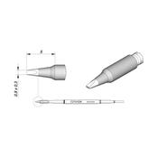 JBC Punta saldante C210-024 - Cacciavite 0.8x0.3 mm