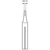 JBC Punta saldante T-25D - Cacciavite 3x1.5mm - Serie 65ST
