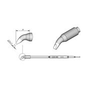 JBC Punta saldante C245-846 - Cacciavite curvo 2.2x1.0 mm