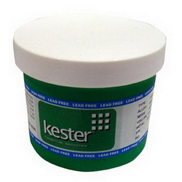 Kester Solder Paste, EM828, Water Soluble, SAC305, 500g , Cepeitalia