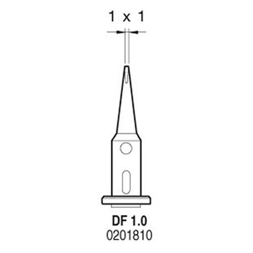 JBC DF 1.0 - Punta cacciavite 1.0 per saldatore a gas SG1070