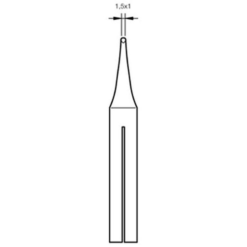 JBC Punta saldante T-05D - Fetta di salame Ø 1.5x1mm