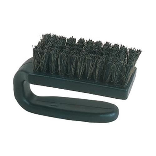 Spazzolino ESD setole dure con manico ricurvo 80x35mm