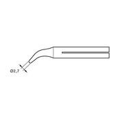 JBC Punta saldante C-20D - Conica curva 2.7mm - 55N