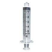 Jensen Global Manual Syringe, 5cc, Calibrated, 50/Pack,