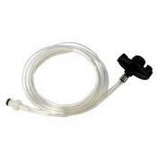 Jensen Global Standard Syringe Adapter, 3cc, 6ft 1/4" Tubing