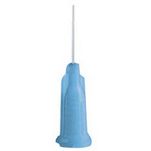 Jensen Global PTFE Tubing Needle, 1/2", Sky Blue, 50/Pk