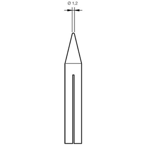 JBC Punta saldante PH-12D Conica Ø 1.2 mm