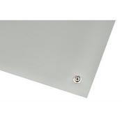 Tappeto da tavolo ESD grigio - 100x90 cm con 2 bottoni M