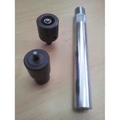 Iteco Coppia punzoni per montaggio bottone maschio diam 10mm