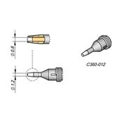 JBC C360-012 Punta dissaldante Pulizia piazzole D.I. Ø 0.8mm