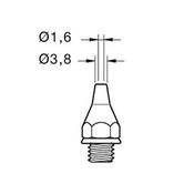 JBC Punta dissaldante 35HT - D.I. 1.6mm DSV 30ST/40ST/SL2020