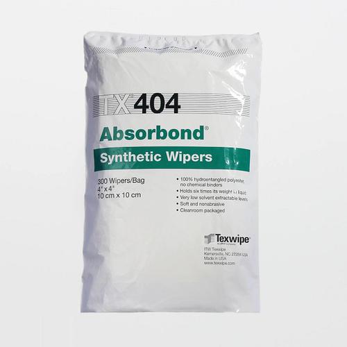 TX404 Absorbond 4" x 4" Polyester Cleanroom Wiper 1200pz