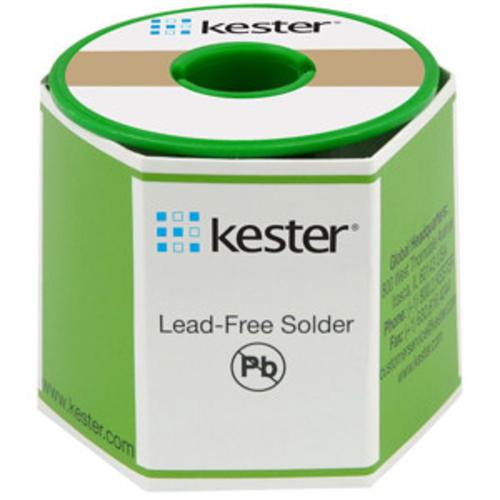 Kester Wire Solder, 010", Sn96.5 Ag3 Cu0.5, 0.25mm 450gr