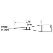 Metcal PTTC-801 - Coppia punte coniche Ø 0.4 mm - Serie 800