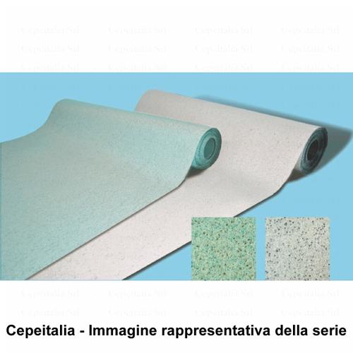 Iteco Tappeto da terra ESD Grigio Larg. 140cm Spess. 2,2mm