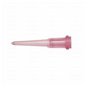 Aghetti di plastica Luer Lock - 0.610 mm  - rosa - 100 pz