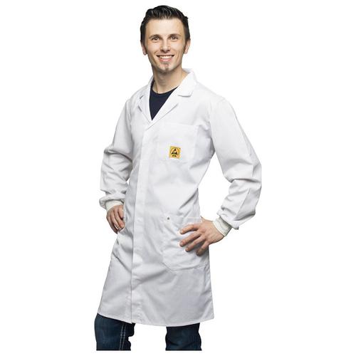 Camice AM-160 - ESD con polsini elasticizzati Taglia L