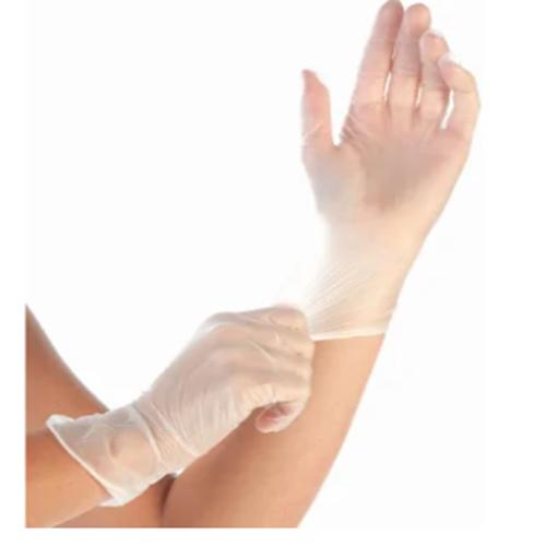Guanti monouso in vinile senza polvere - 100pz MIS.M
