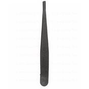 Techni-Pro 709.CF Full Plastic Tweezers, Carbon Fiber, Angle