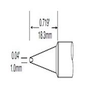 Metcal SFV-CH10A - Punta a cacciavite 1.0 mm x 18.3mm