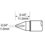Metcal SCV-CH10 - Punta a cacciavite 1.0 mm x 11.0mm