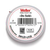 Weller T0051301199 - Treccia dissaldante - 2.00mm - 1.6m