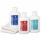 Novus Plastic Kit 1/2/3 x 59,20 ml + 6 panni non abrasivi