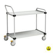 Treston - Carrello 2 ripiani TRTA 2, ESD 1090x630x1020mm