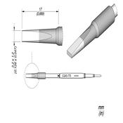 JBC Punta saldante C245-775 - Scalpello - 3.2x1.2mm