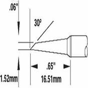 Metcal SMTC-0167 - punta saldante mini zoccolo 1.52mm