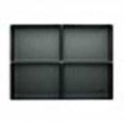 Vassoio interno con 4 scomparti cond ognuno 160x116x62mm