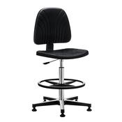 Sedia ESD in poliuretano espanso con ruote - corsa 200mm